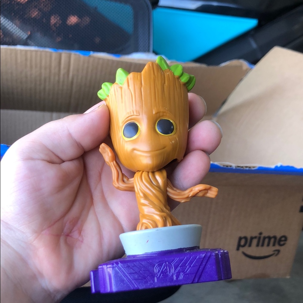McDonald's Green and Brown Action Figure Playset